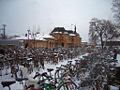 File:Bikes outside Central train station, Uppsala, Sweden.jpg